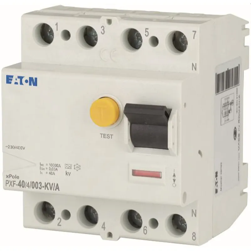 EATON Electric FI-Schutzschalter PXF-40/4/003-KV/A 4polig 40/0,03A