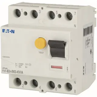 EATON Electric FI-Schutzschalter PXF-63/4/003-KV/A 4polig 63/0,1A
