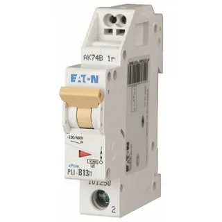 EATON Electric Leitungsschutzschalter PLI-B13/1 B13A 1polig (Steckkl.)