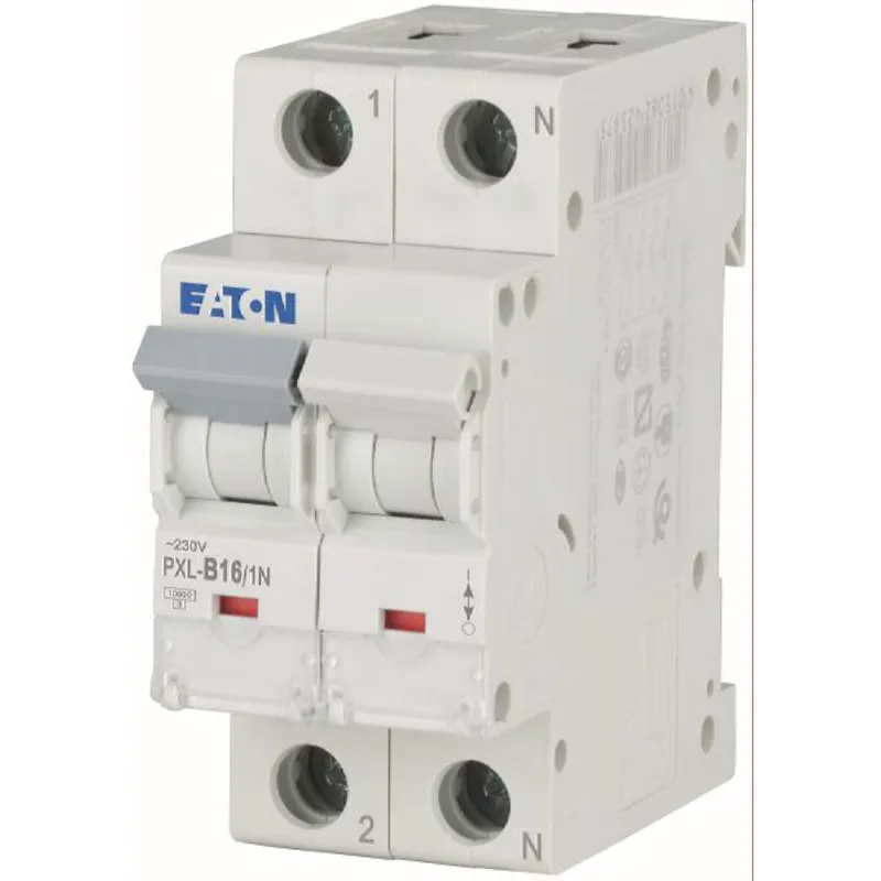 EATON Electric Leitungsschutzschalter PXL-B16/1N B16A 1polig+N