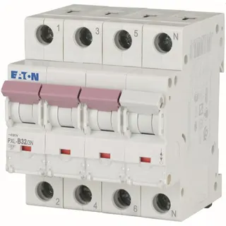 EATON Electric Leitungsschutzschalter PXL-B32/3N B32A 3polig+N