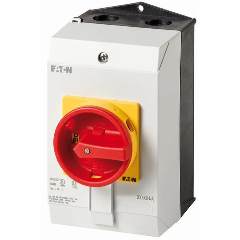 Eaton Electric Hauptschalter T3-4-8343/I2/SVB-NA Aufbau