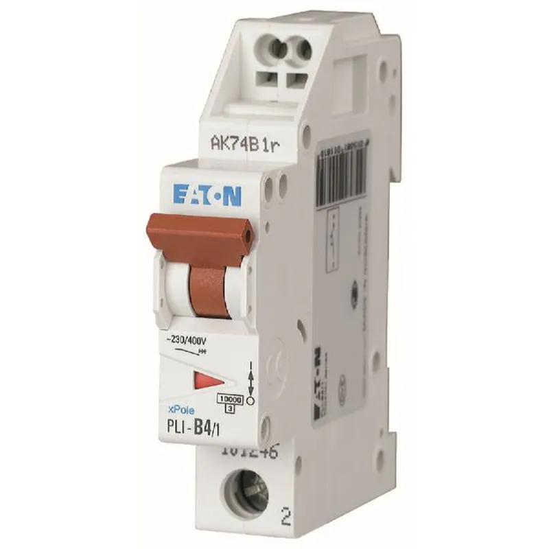 Eaton Electric Leitungsschutzschalter, Automat PLI-D4/1 D4A 1polig (Steckkl.)