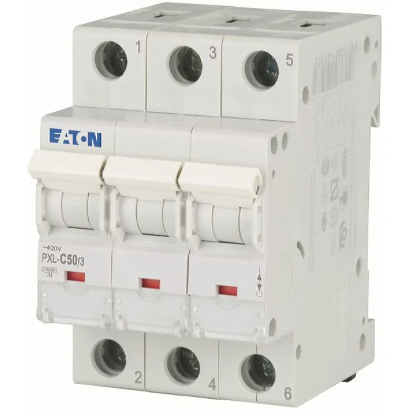 EATON Electric Leitungsschutzschalter PXL-C50/3 C50A 3polig