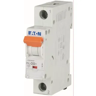 EATON Electric Leitungsschutzschalter PXL-C63/1 C63A 1polig
