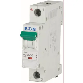 EATON Electric Leitungsschutzschalter PXL-C6-DC C6A 1polig Allstrom