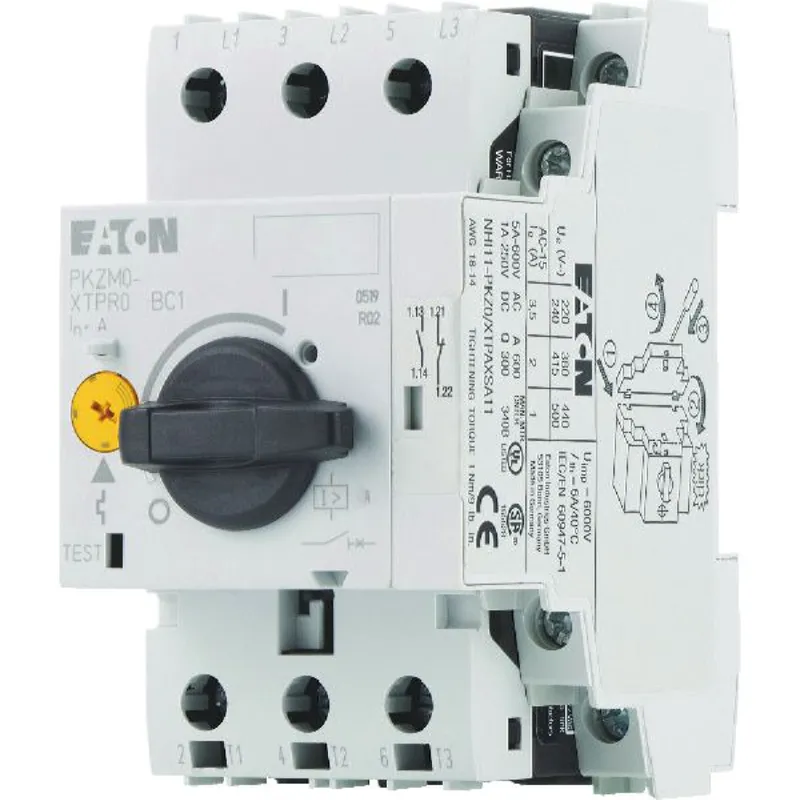 EATON Electric Motorschutzschalter PKZM0-6,3/NHI11 3polig