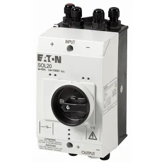 EATON Electric Lasttrennschalter SOL20/2MV DC 2 Strings