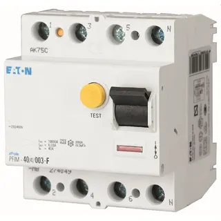 EATON Electric FI-Schutzschalter PFIM-63/4/03-G/F 63A 4polig 300mA