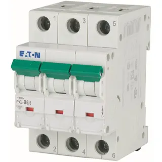 EATON Electric Leitungsschutzschalter PXL-B6/3 B6A 3polig