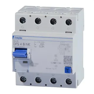 Doepke FI-Schutzschalter allstromsensitiv DFS4 016-4/0,03 - B NK 4polig 16/0,03A