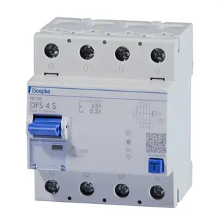 Doepke FI-Schutzschalter DFS4 040-4/0,30-A S 40/0,3A 4polig