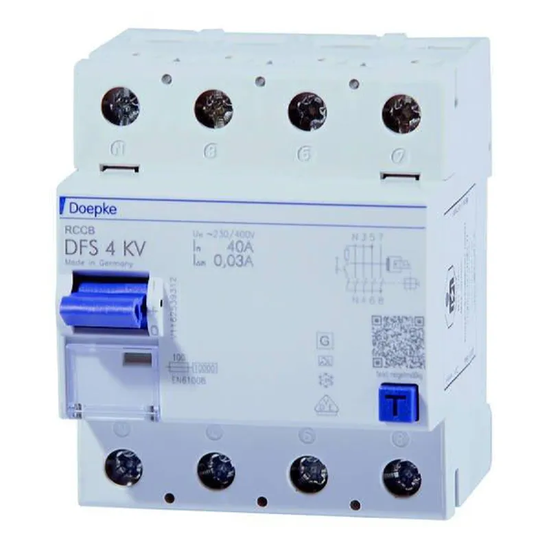 Doepke FI-Schutzschalter DFS4 063-4/0,03-A KV 4polig 63/0,03A