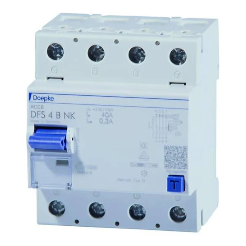 Doepke FI-Schutzschalter allstromsensitiv DFS4 100-4/0,03-B NK 4polig 100/0,03A
