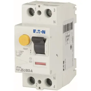 EATON Electric FI-Schutzschalter PXF-25/2/003-A 2polig 25/0,03A