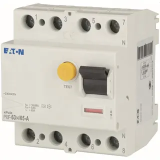 EATON Electric FI-Schutzschalter PXF-63/4/05-A 4polig 63/0,5A