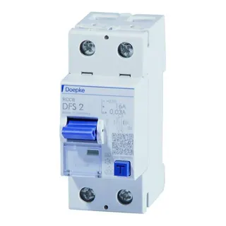 Doepke FI-Schutzschalter DFS2 040-2/0,50-A 2polig 40/0,5A