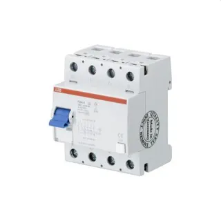 ABB Stotz-Kontakt FI-Schutzschalter, FI F204A-125/0,3L 4polig 2CSF204123R3950