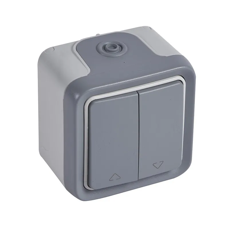 Legrand Wippschalter 69718 Jalousie FR AP grau