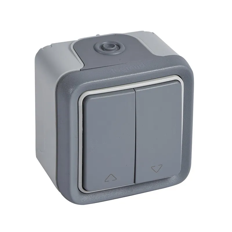 Legrand Tastereinsatz 69729 1polig FR AP Plexo IP55 grau