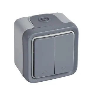Legrand Tastereinsatz 69729 1polig FR AP Plexo IP55 grau