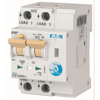 EATON Electric Brandschutzschalter AFDD-13/2/B/003-A B13A 2polig 0,03A TypA