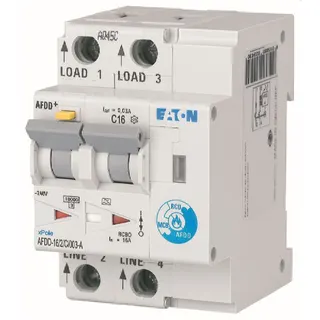 EATON Electric Brandschutzschalter AFDD-16/2/C/003-A C16A 2polig 0,03A TypA