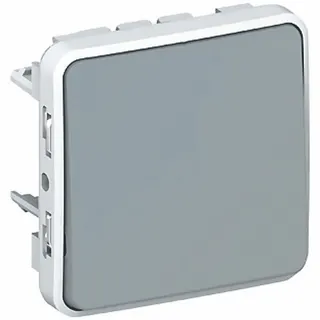 Legrand Tastereinsatz 1polig Feuchtr. Modular Plexo IP55 grau