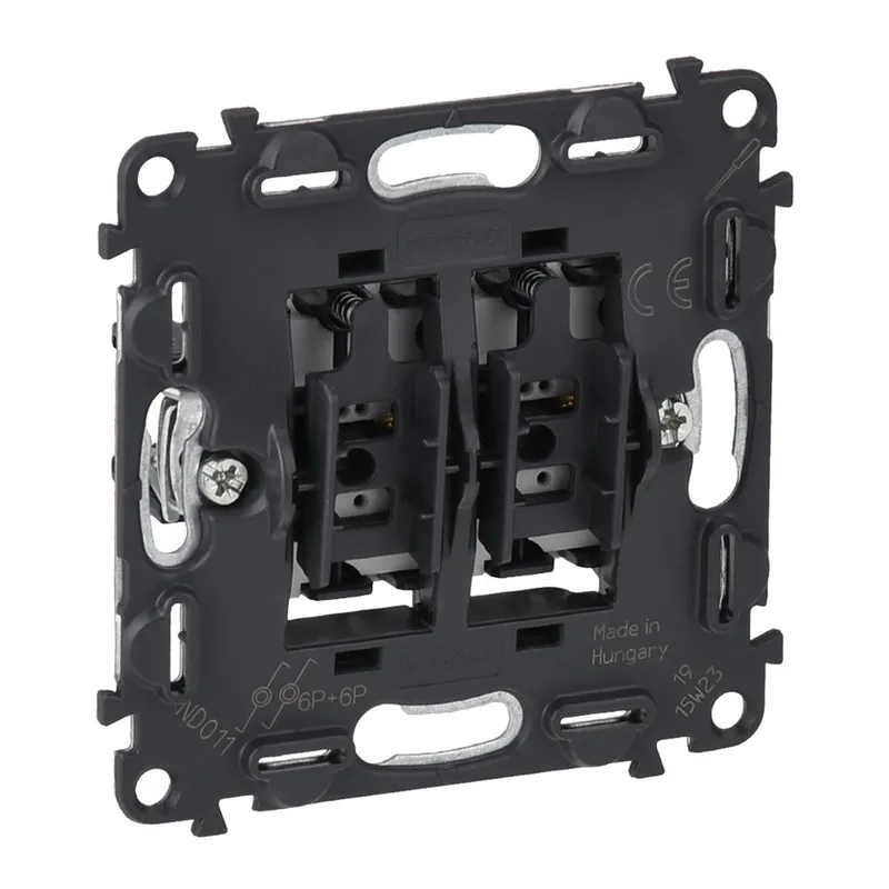 Legrand Doppelwechseltaster 6A