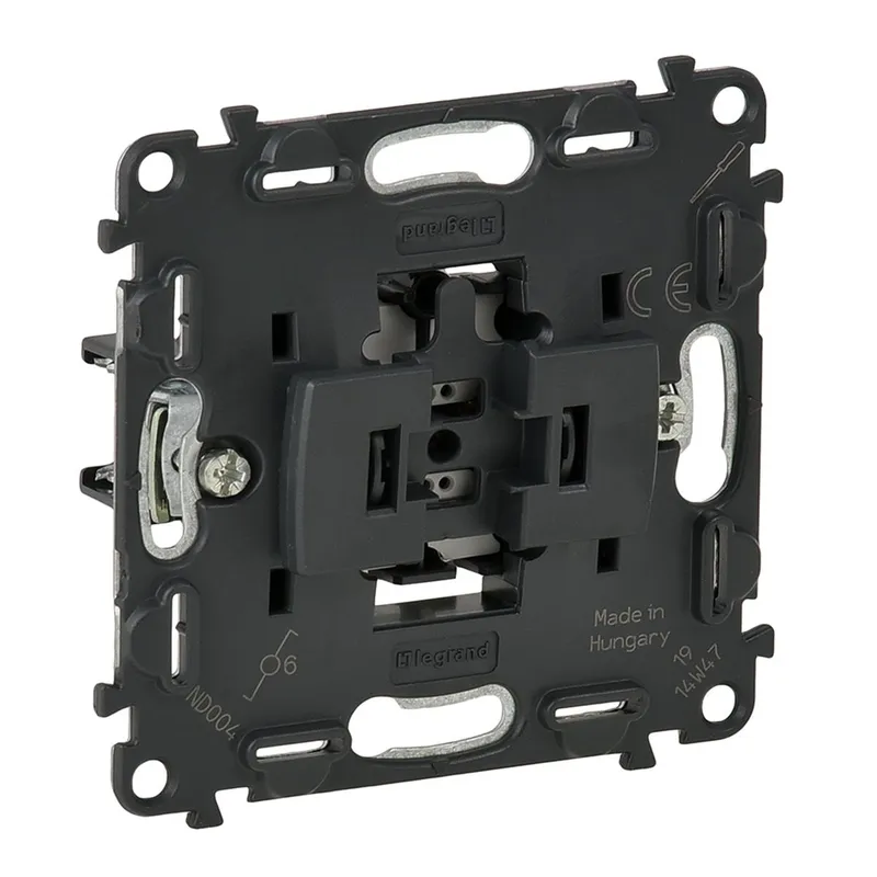 Legrand Doppelwechselschalter N-Klemme
