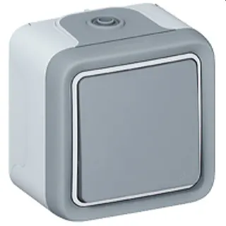 Legrand Tastereinsatz 69720 Schliesser 1polig FR AP grau