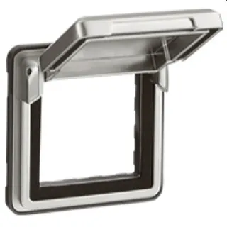 Legrand Adapter 077880 Soliroc mit Klappdeckel