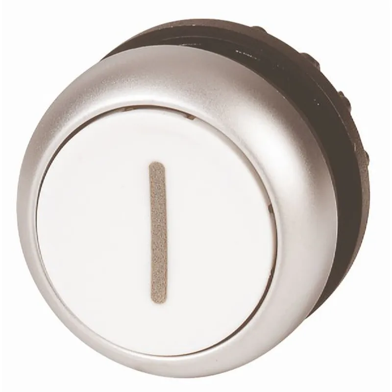 EATON Electric Drucktaste M22-D-W-X1 216611 flach weiss