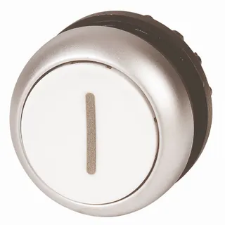 EATON Electric Drucktaste M22-D-W-X1 216611 flach weiss