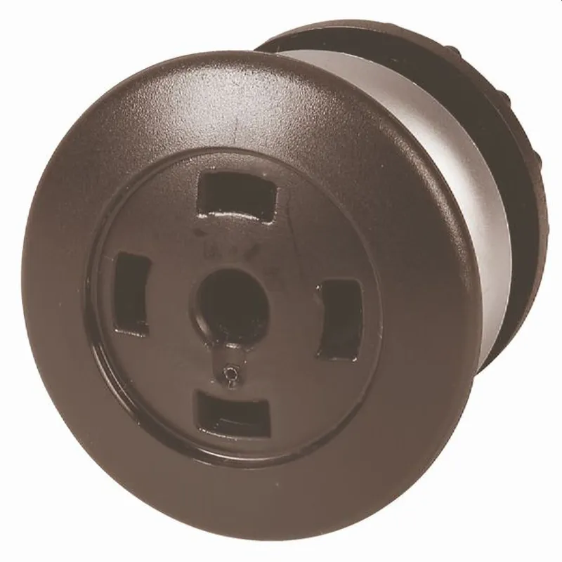 EATON Electric Pilzdrucktaster M22-DRP-S-X schwarz rastend o. Schild