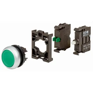 EATON Electric Komplettgerät M22-DL-G-K10LED-BVP Leuchtdrucktaste