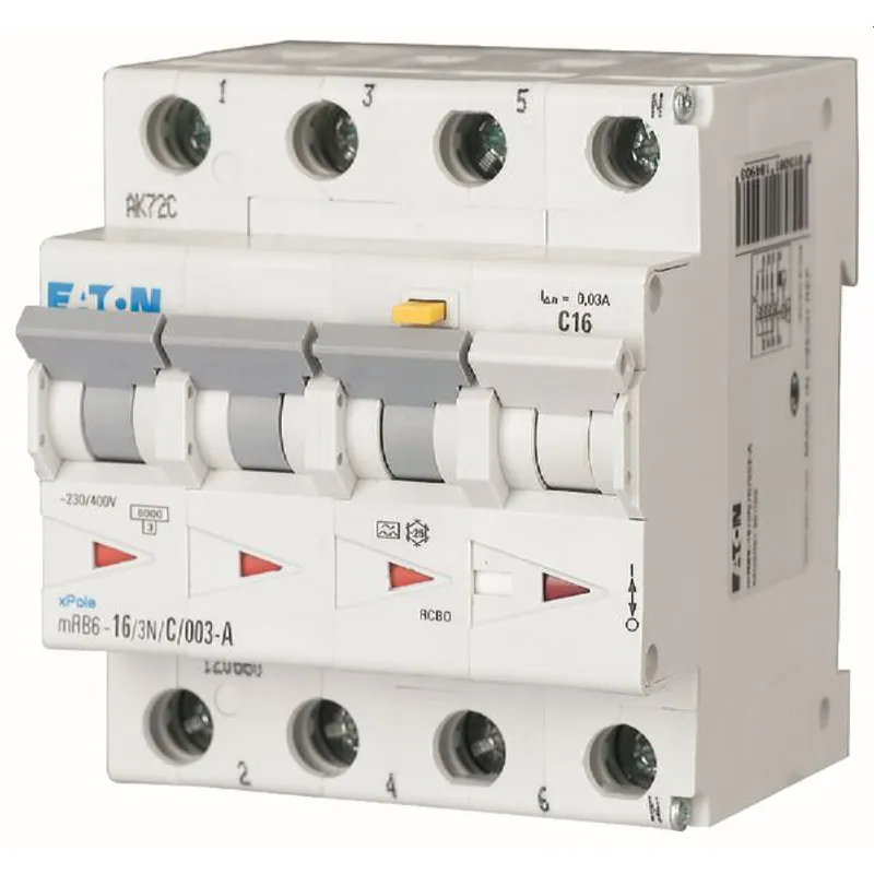 Eaton Electric Kombischalter mRB6-13/3N/C/003-A