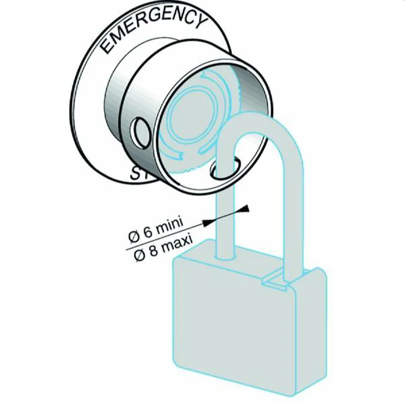 Schneider Electric Schutzkappe f. Not-Halt/Not-Aus-Taster D:22