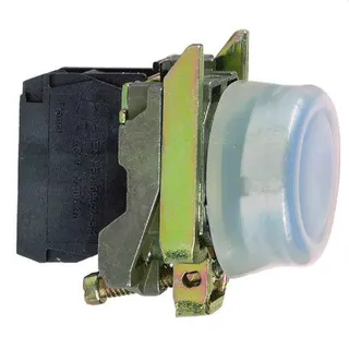 Schneider Electric Drucktaster XB4BP61 m. Schutzkappe