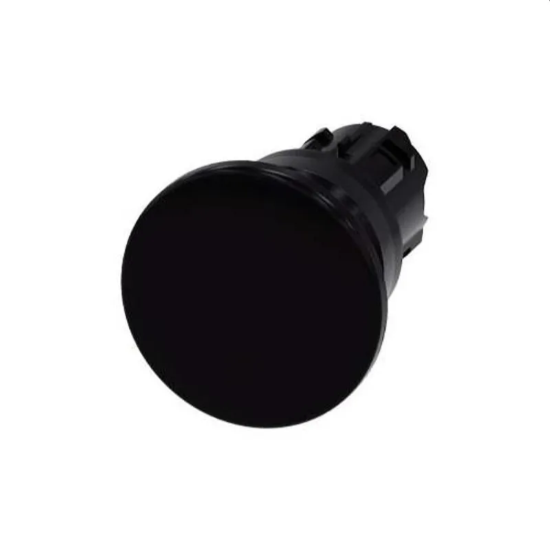 Siemens Pilzdrucktaster 22mm rund schwarz 40mm 3SU1000-1BD10-0AA0