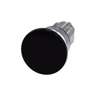 Siemens Pilzdrucktaster 22mm rund schwarz 40mm 3SU1050-1BD10-0AA0