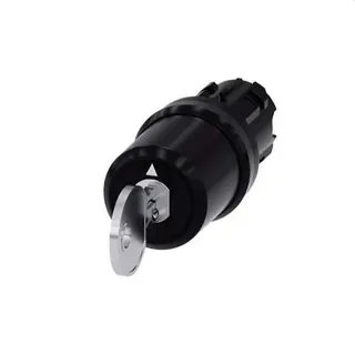 Siemens Schlüsselschalter CES 22mm rund I+O+II