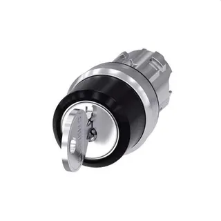 Siemens Schlüsselschalter RONIS 22mm rund I+O+II