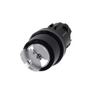 Siemens Schlüsselschalter RONIS 22mm rund O+I
