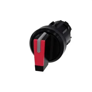 Siemens Knebelschalter beleuchtbar 22mm rund rot