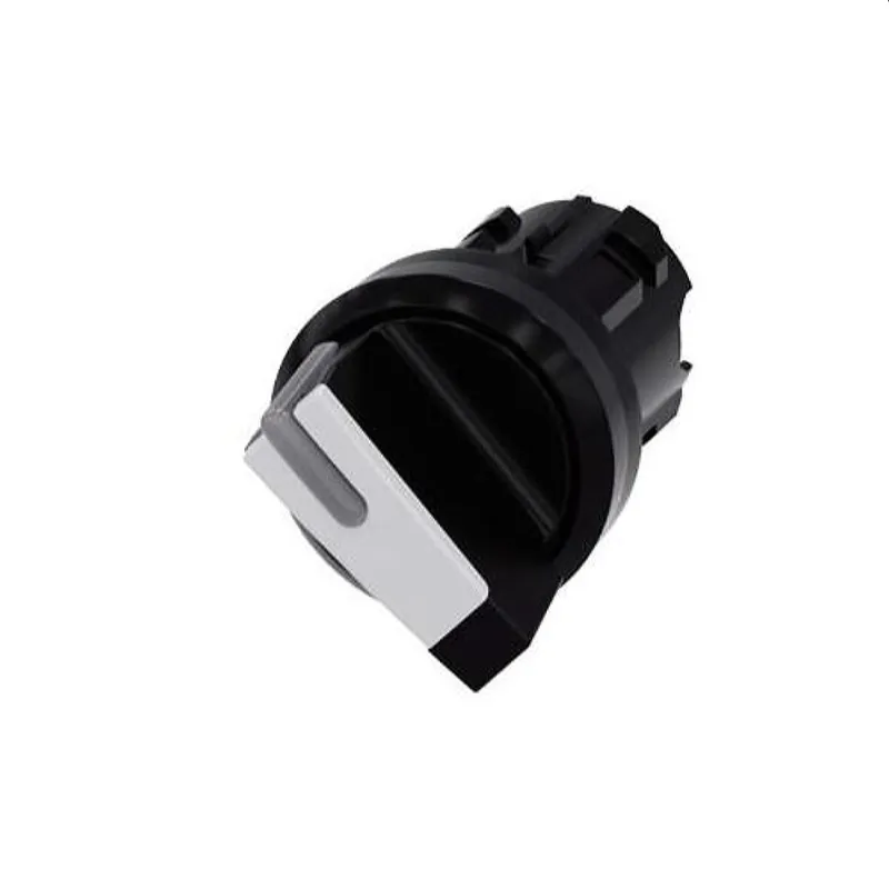 Siemens Knebelschalter beleuchtbar 22mm rund schwarz weiss