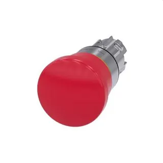 Siemens Not-Aus-Pilztaster 22mm rund, rot 3SU1050-1HA20-0AA0