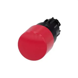 Siemens Not-Aus-Pilztaster 22mm rund rot 30mm Drehentriegelung 3SU1000-1GB20-0AA0