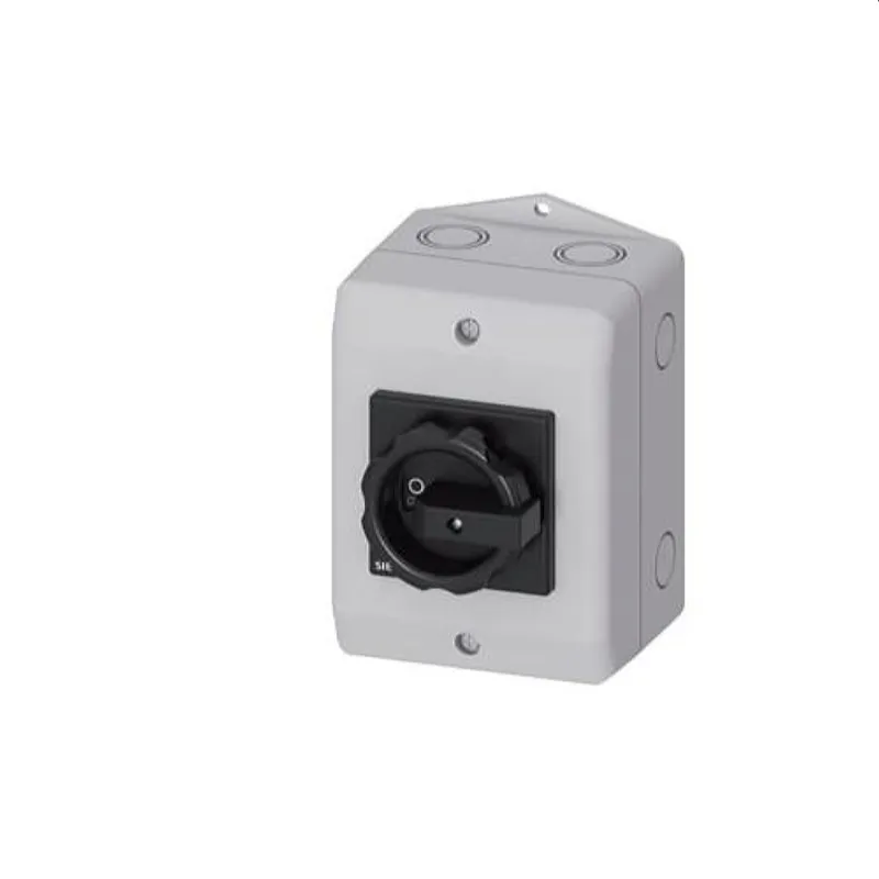 Siemens Not-Aus-Schalter 3polig 1N-+ 1PE-Klemme 3LD2064-0TB51