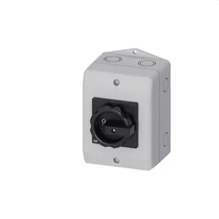 Siemens Hauptschalter 3LD2164-0TB51 3polig 1N-+ 1PE-Klemme